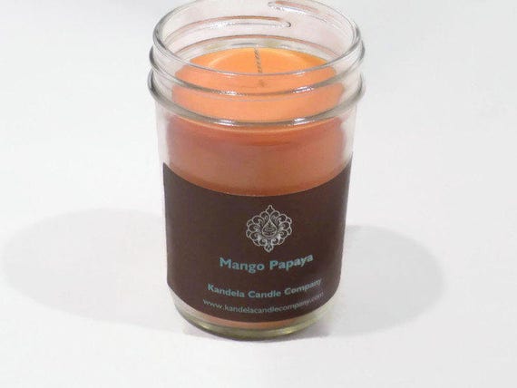 Mango Papaya Scented Candle