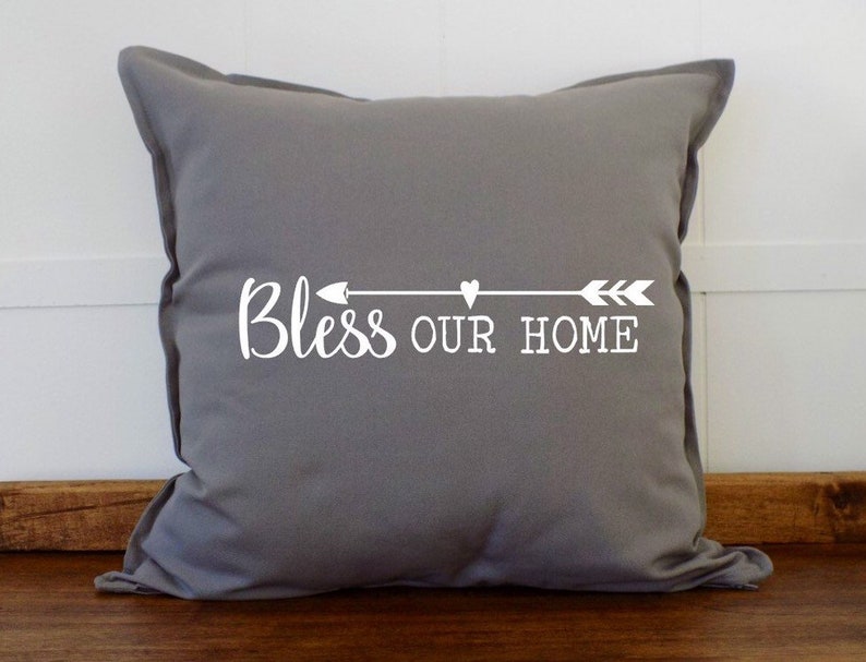 Bless Our Home Decorative Pillows For Couch Couch Pillows Etsy