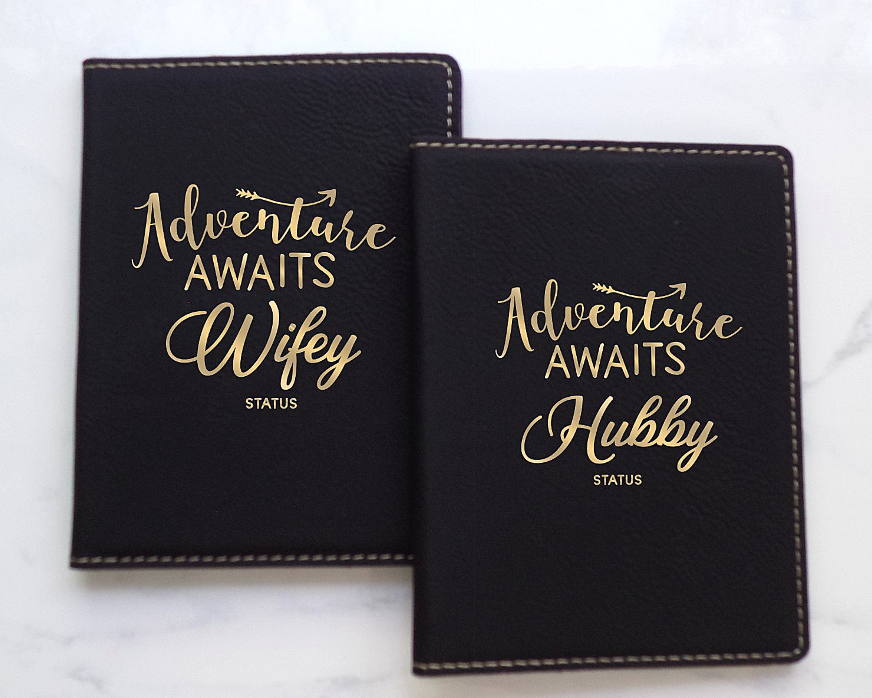 Couple Passport Cover Set Personalized Passport Holder Mr and Etsy