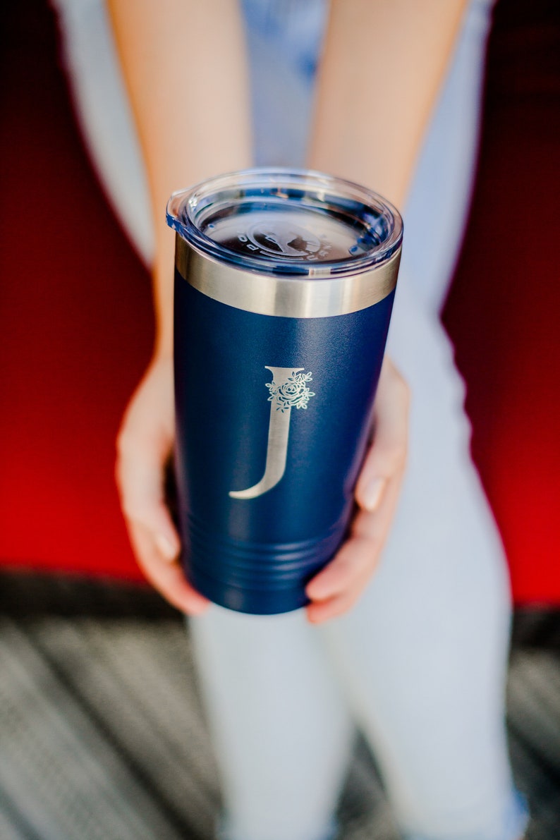 Monogramed Travel Mug Monogram Mug for Women Initial Mug Etsy Canada