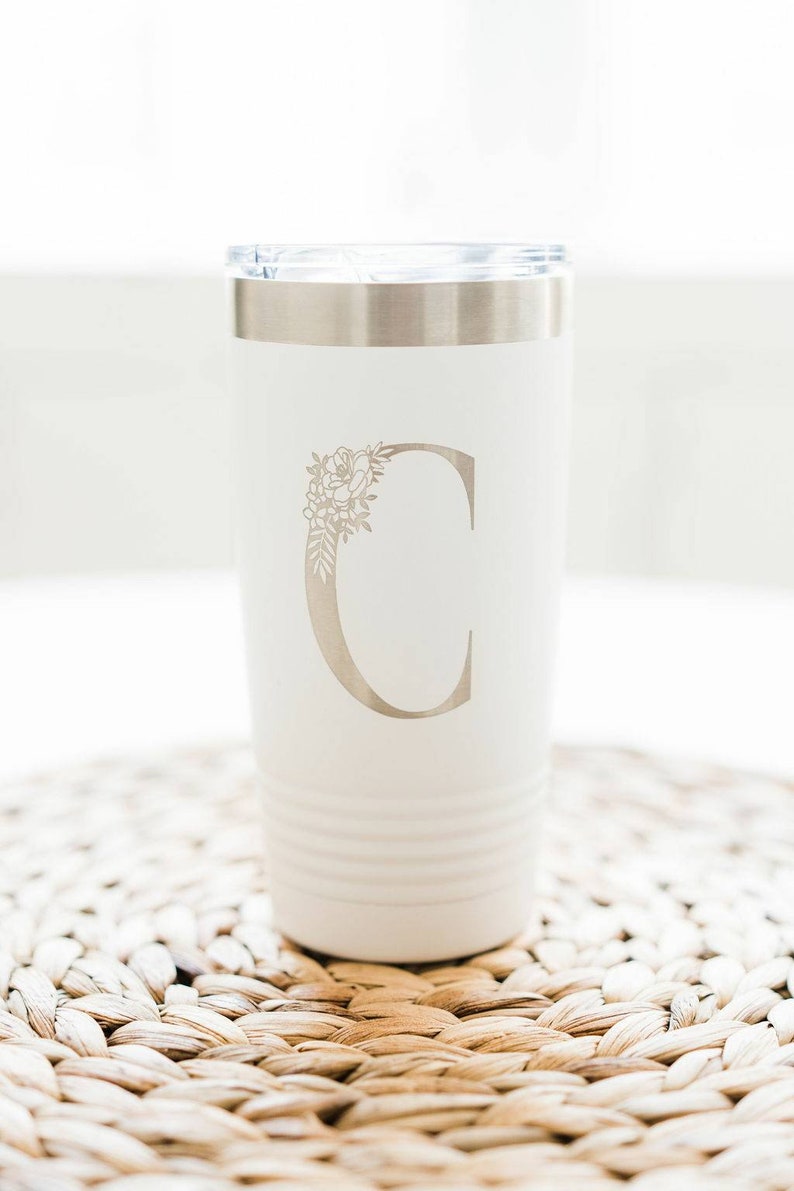 Monogramed Travel Mug Monogram Mug for Women Initial Mug Etsy Canada