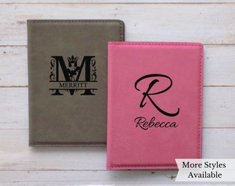 Monogram Passport Wallet,Custom Passport Cover, Personalized Passport Holder, Travel Case, Travel Gifts, Vacation Gifts, Traveler