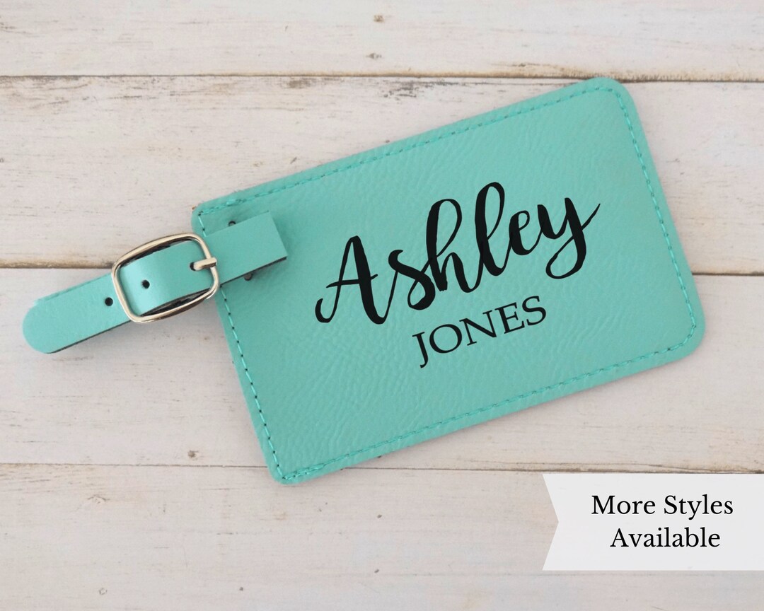 Custom Luggage Tag, Personalized Luggage Tag, Travel Lovers Personalized Gifts for Women