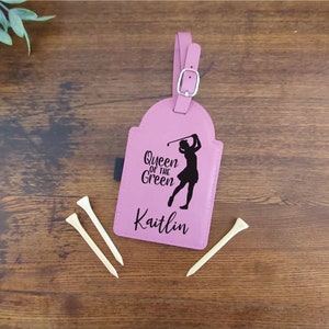 Golf Bag Tag Womens Golf Gifts Golf Gifts For Men Golf Accessories Custom Golf Gifts Personalized Golf Tee Holder image 9