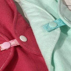 Wing Extender for Reusable Cloth Pads - Size 20 KAM Snaps zdjęcie 6