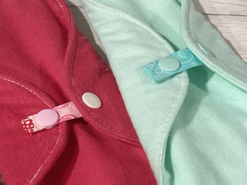 Wing Extender for Reusable Cloth Pads - Size 20 KAM Snaps zdjęcie 6