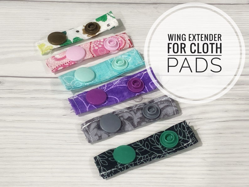Wing Extender for Reusable Cloth Pads - Size 20 KAM Snaps zdjęcie 5