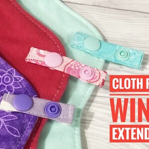 Wing Extender for Reusable Cloth Pads - Size 20 KAM Snaps zdjęcie 2
