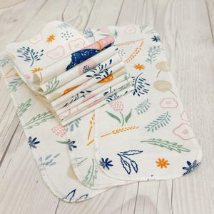 Reusable Un-Toilet Paper, Bidet Towels,  100% Cotton Family Cloth, Zero Waste Alternative Toilet Paper, Eco Friendly, Biodegradable