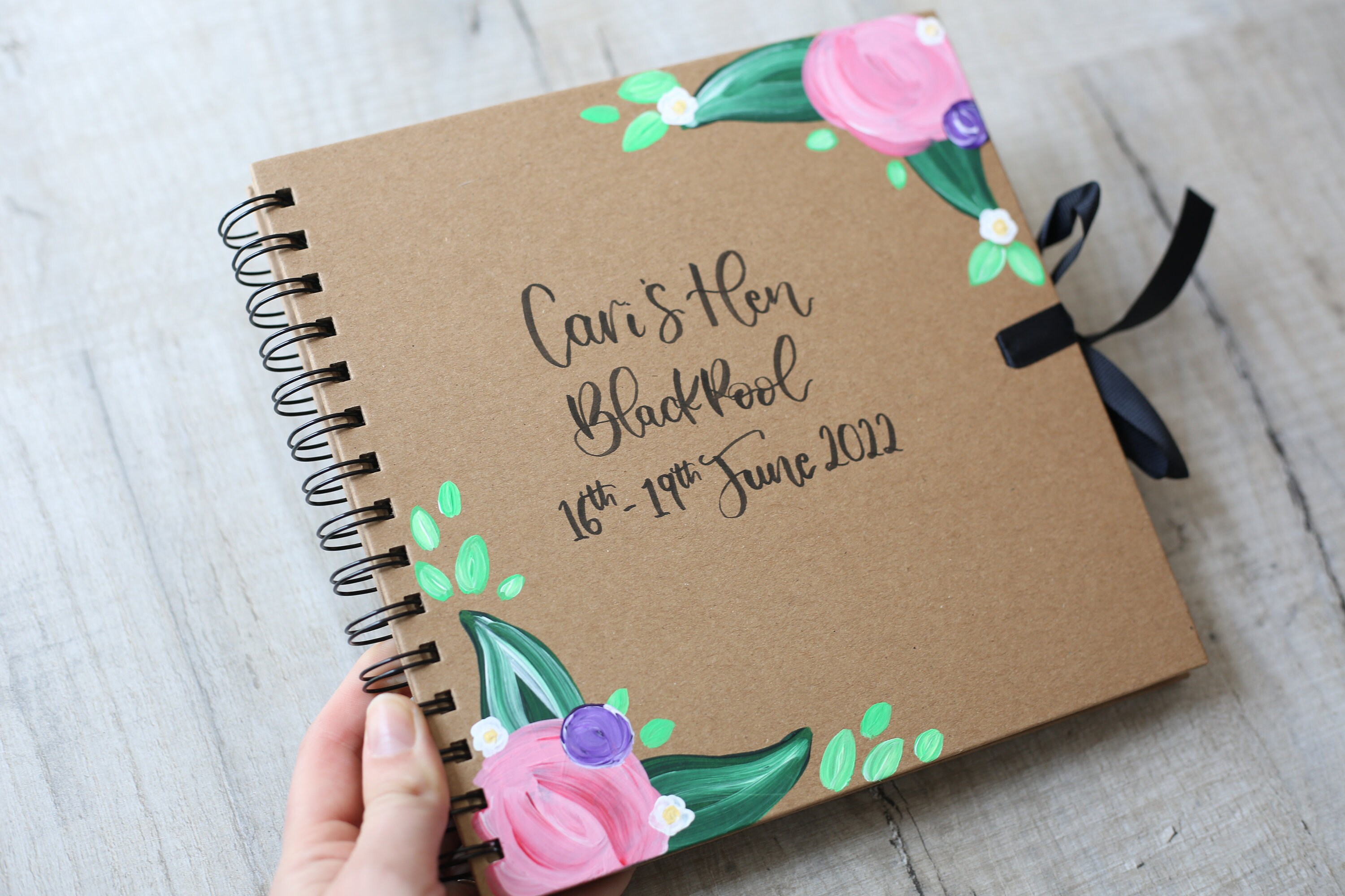 Hen Party Guestbook / Hen Party Scrapbook / Bride / Wedding Etsy UK