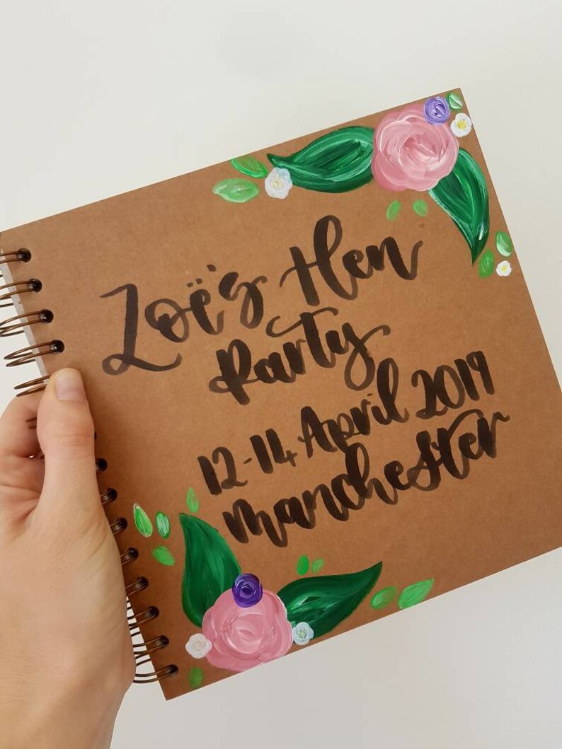 Hen Party Guestbook / Hen Party Scrapbook / Bride / Wedding Etsy