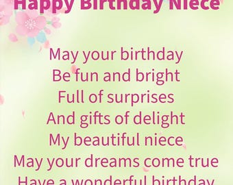 Happy Birthday Niece ECard: Cheerful Video (Digital Download)