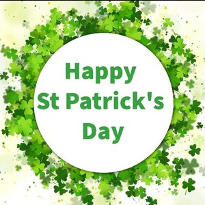 DIGITALE ECard - Happy St Patrick&#39;s Day - Irische Segnungen - Sofortdownload