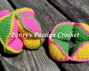 Hand Crocheted Puzzle Ball, Amish Puzzle Ball, Montessori Puzzle Ball