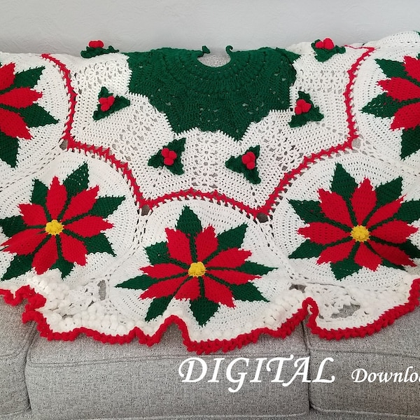 Crocheted Tree Skirt Etsy