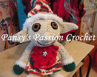 Hand Crochet CHRISTMAS ELF