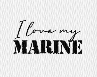 Free Free 87 Love My Marine Svg SVG PNG EPS DXF File