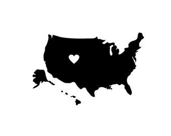 united states heart svg dxf jpeg png file stencil monogram frame silhouette cameo cricut clip art commercial use