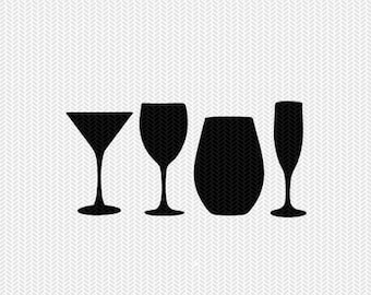 Download Wine glass svg | Etsy