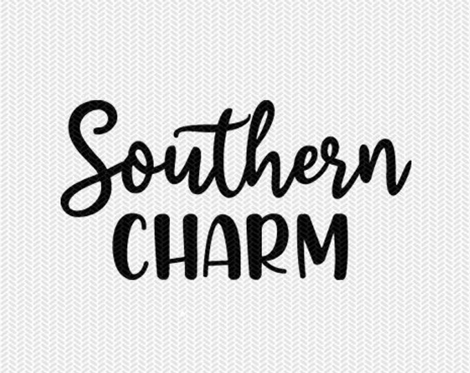 southern charm svg dxf jpeg png file stencil silhouette cameo cricut clip art commercial use cricut downloads