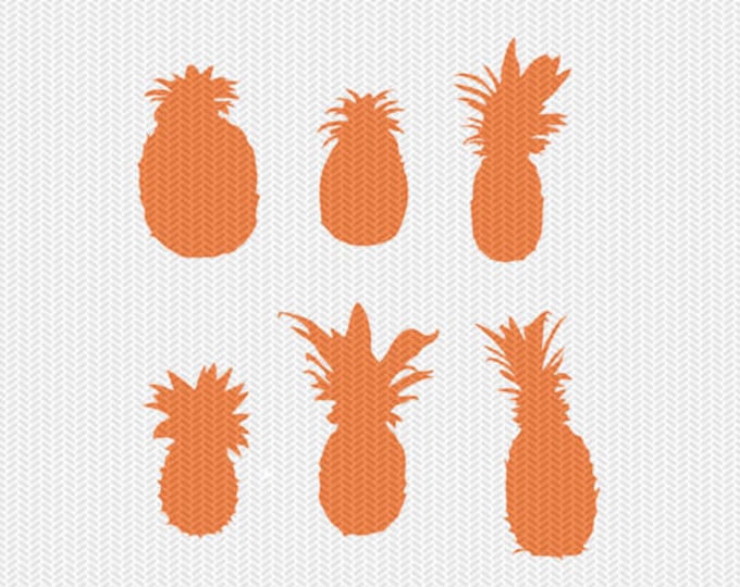 Download Pineapple Stencil Svg Dxf File Instant Download Silhouette Cameo Cricut Clip Art Commercial Use