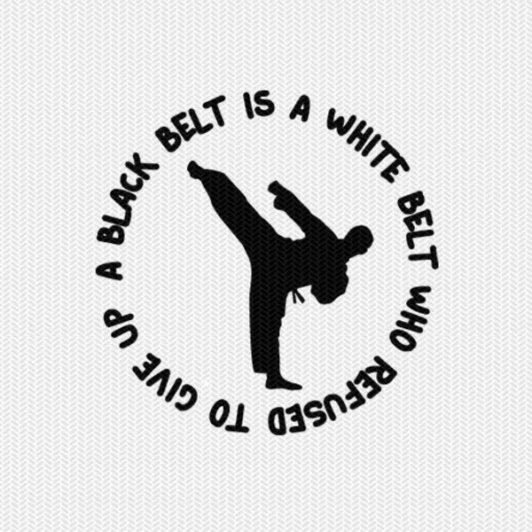 Martial Arts GI and Belt Clipart for Karate Jiu Jitsu Taekwondo Judo Black Belt Clipart Etsy