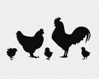 Chickens Svg Etsy
