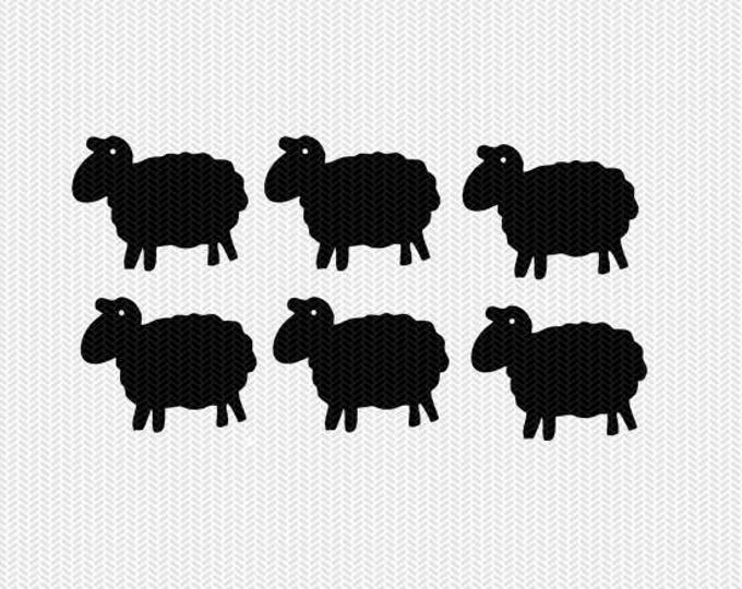 Download Sheep Easter Baby Shower Gift Tag Svg Dxf Jpeg Png File Stencil Monogram Frame Silhouette Cameo Cricut Clip Art Commercial Use