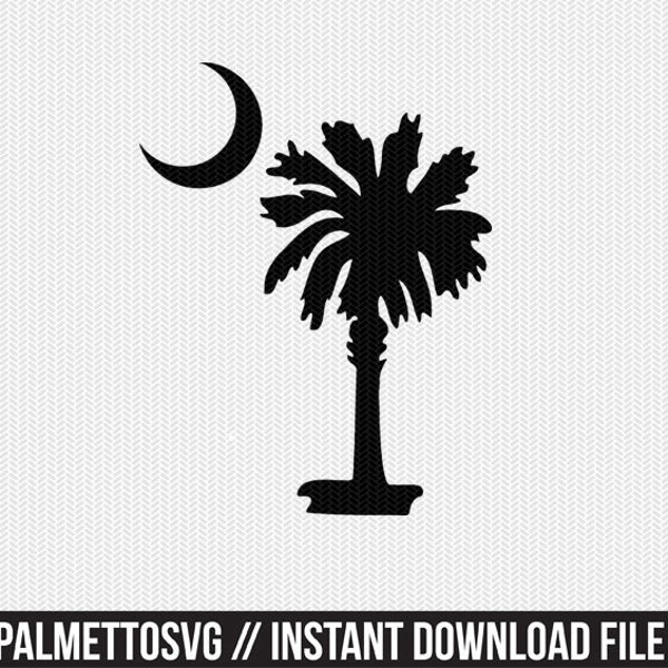 south carolina svg, palm tree svg, south carolina palm tree svg, cricut downloads, svg files for cricut, commercial use, digital download