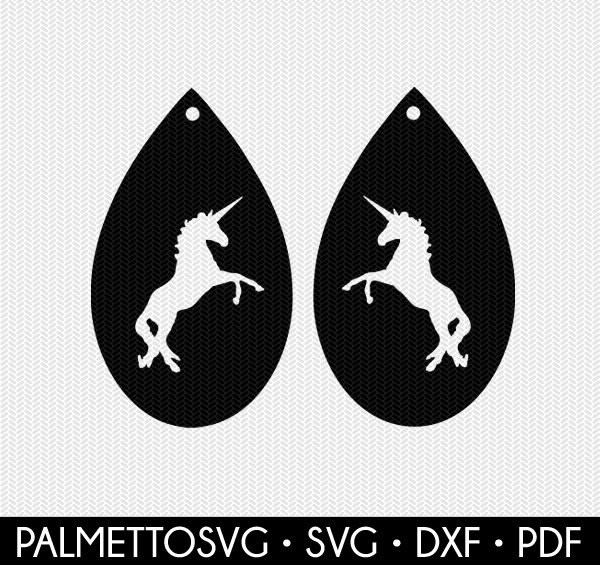 Download Unicorn Earring Template Earring Svg Gift Tags Cricut Download Svg Dxf File Stencil Silhouette Cameo Cricut Clip Art Commercial Use