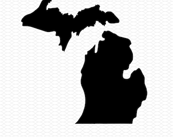 michigan svg dxf png, laser cut file, sublimation design, svg cut file, laser burn file, sublimation png, laser engraving, cricut download