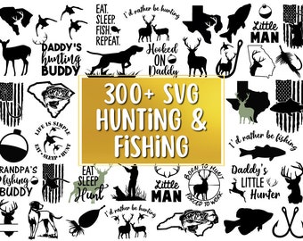 svg hunting deer duck bundle • svg dxf file • silhouette cameo • cricut downloads • clip art • commercial use • hunting bundle