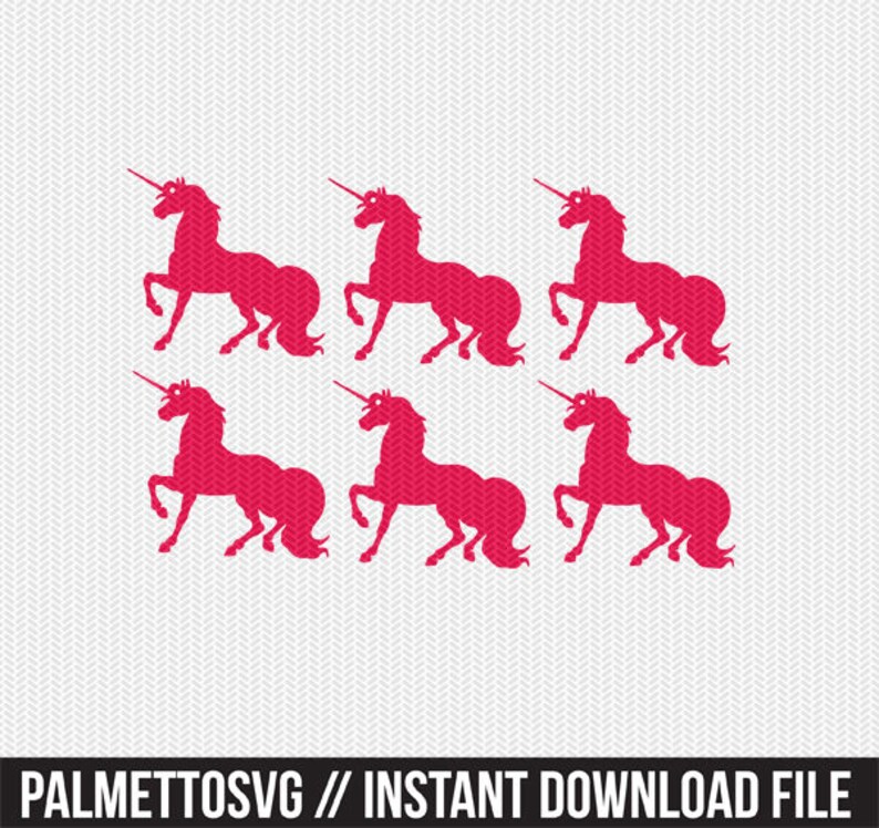 Download Unicorn birthday party gift tag svg dxf jpeg png file ...