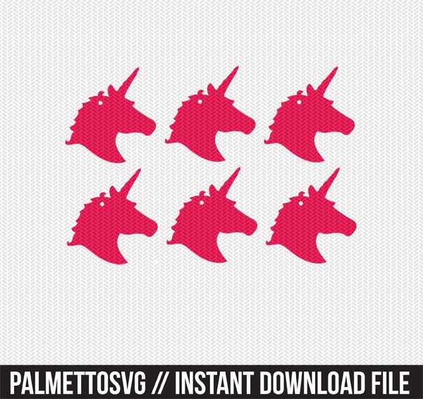 Download Unicorn Birthday Party Gift Tag Svg Dxf Jpeg Png File Stencil Monogram Frame Silhouette Cameo Cricut Clip Art Commercial Use