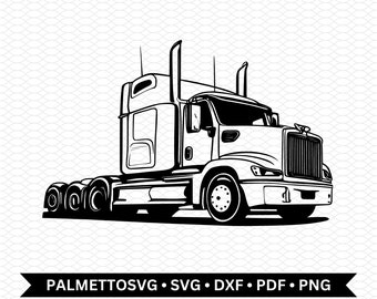 18 wheeler svg, 18 wheeler png, 18 wheeler dxf file, 18 wheeler cut file, cricut download, svg file for cricut, commercial use