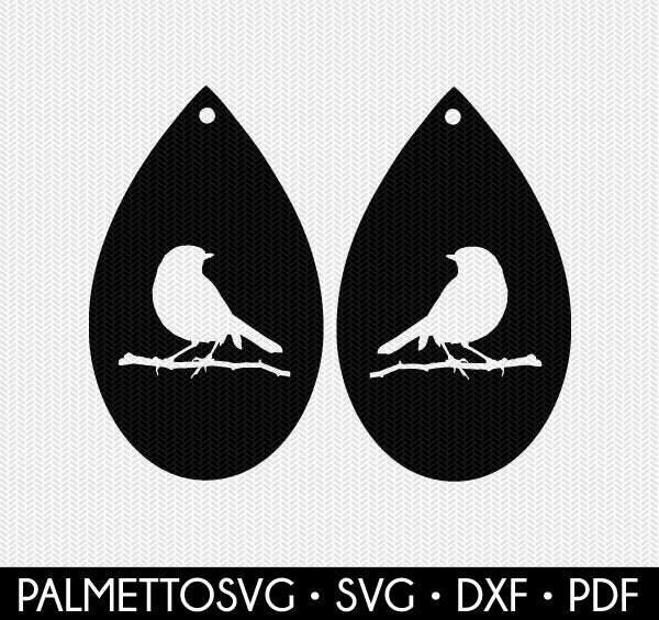 Download Bird Earring Template Earring Svg Gift Tags Cricut Download Svg Dxf File Stencil Silhouette Cameo Cricut Clip Art Commercial Use