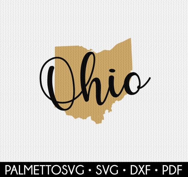 Download Ohio State Svg Dxf File Instant Download Silhouette Cameo Cricut Downloads Clip Art Commercial Use