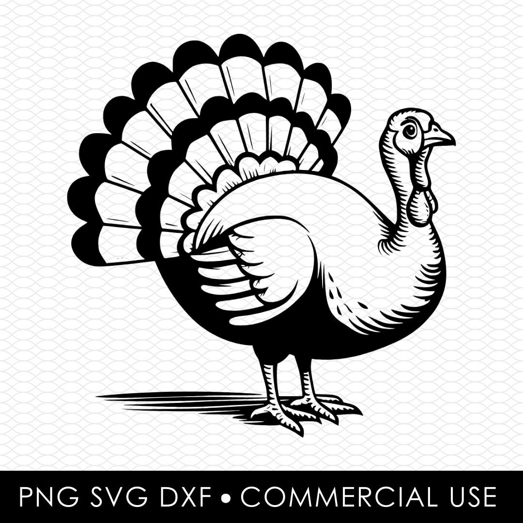 Turkey Svg, Turkey Png, Turkey Dxf File, Turkey Cut File, Svg Files for ...