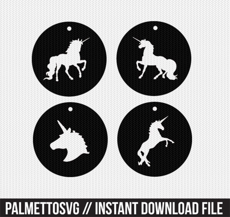 Download Unicorn earring template earring svg gift tags cricut ...