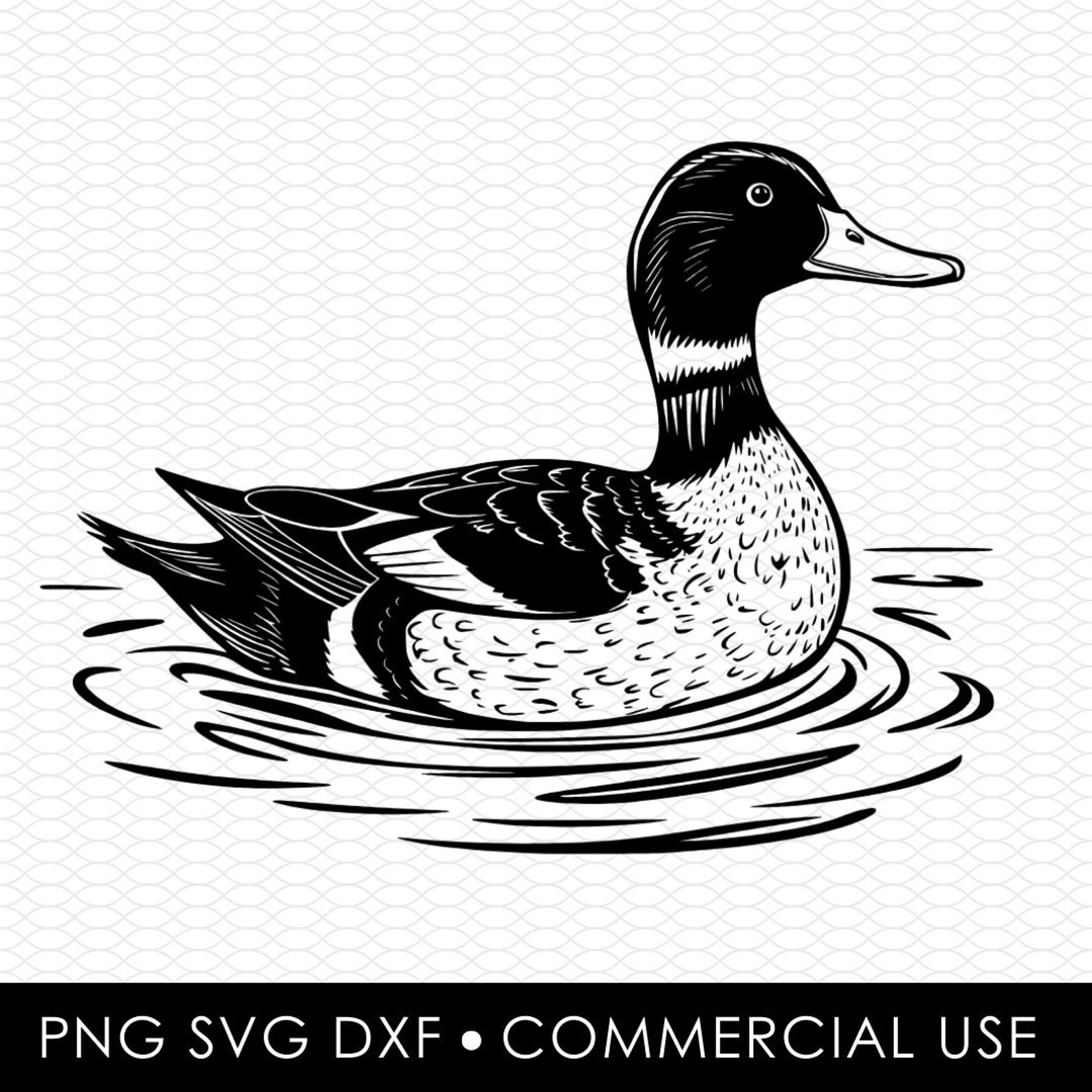 Ente svg dxf png , Laserschnittdatei, Sublimationsdesign, SVG ...