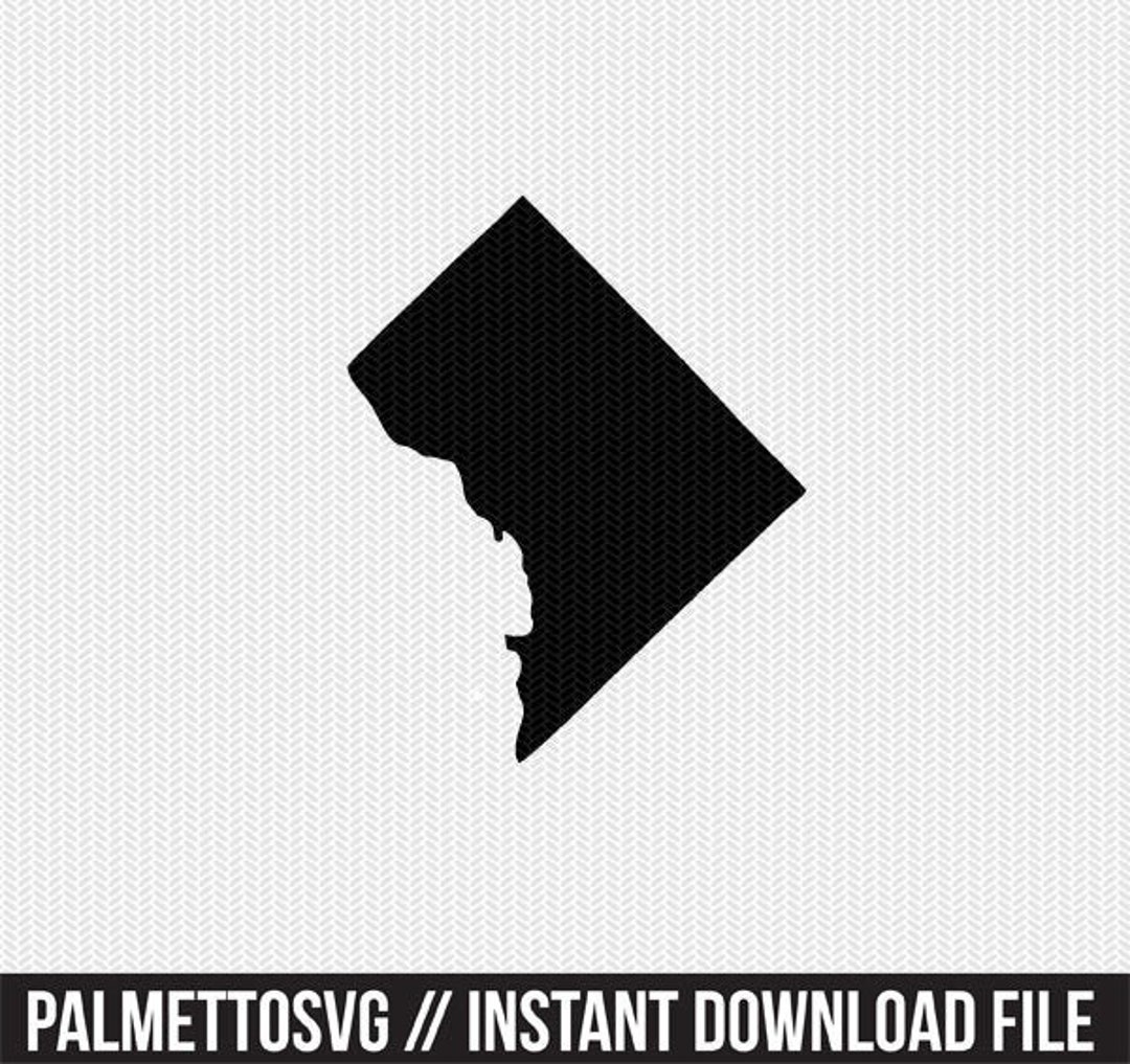 Washington Dc Svg, Washington Svg, Washington Dxf File, Svg Files for
