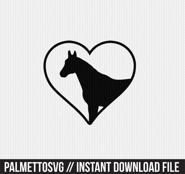 Free Free Heart Horse Svg 372 SVG PNG EPS DXF File