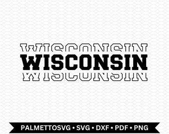 wisconsin svg, wisconsin dxf file, wisconsin cut file, svg files for cricut, cricut downloads, commercial use, digital download