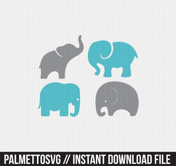 Free Free 105 Stencil Silhouette Baby Elephant Svg SVG PNG EPS DXF File