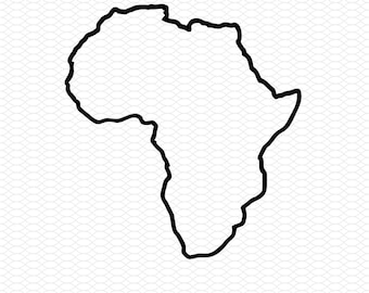 africa svg dxf png, laser cut file, sublimation design, svg cut file, laser burn file, sublimation png, laser engraving, cricut download