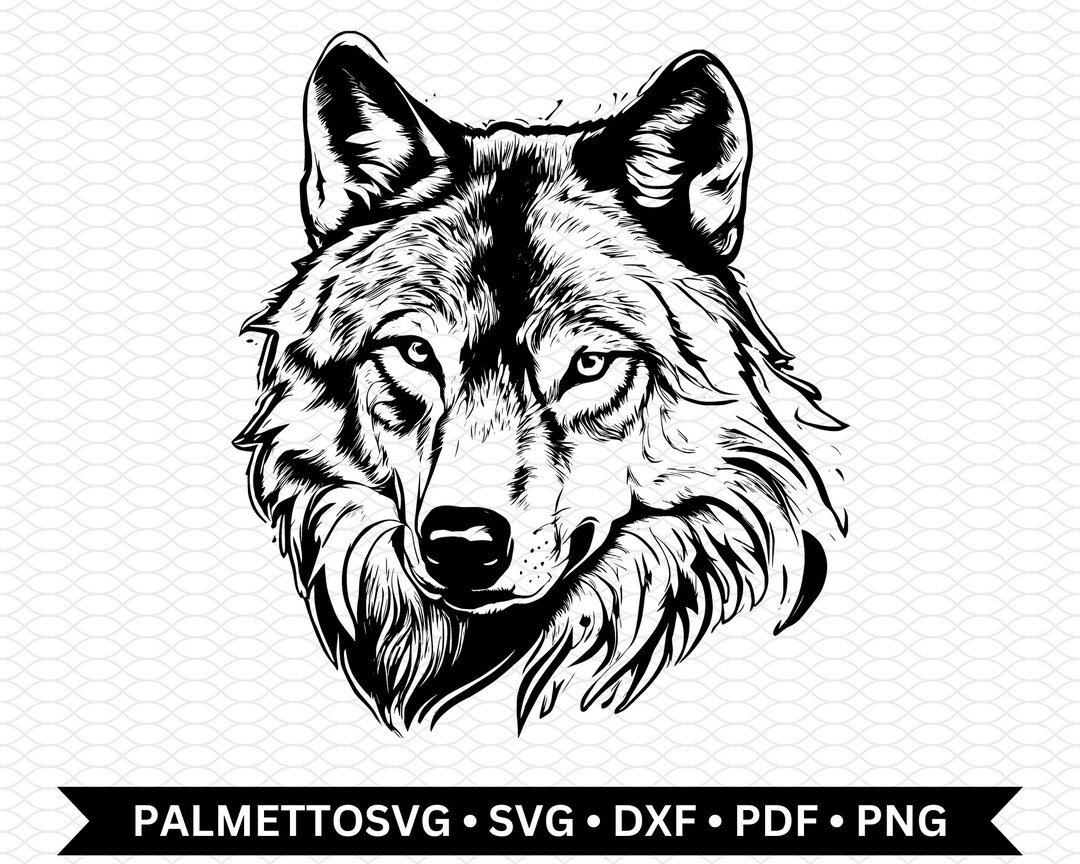 Wolf Svg, Wolf Dxf File, Wolf Cut File, Wolf Png, Wolf Cut File, Svg ...
