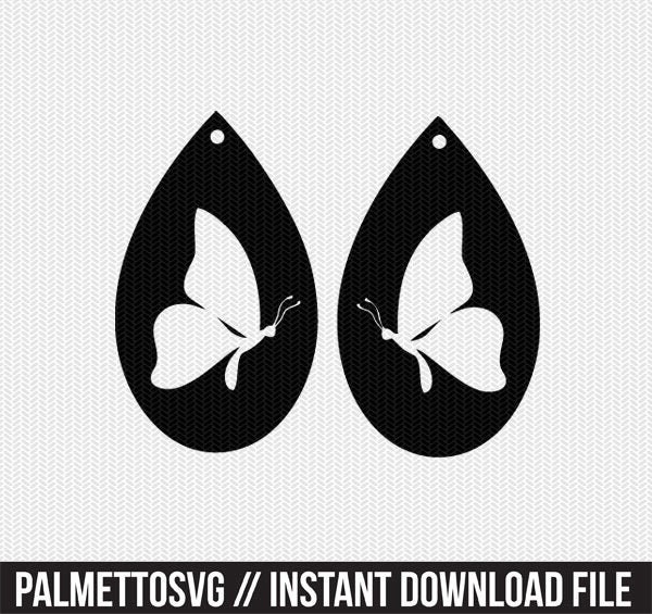 Free Free Butterfly Earring Svg 905 SVG PNG EPS DXF File