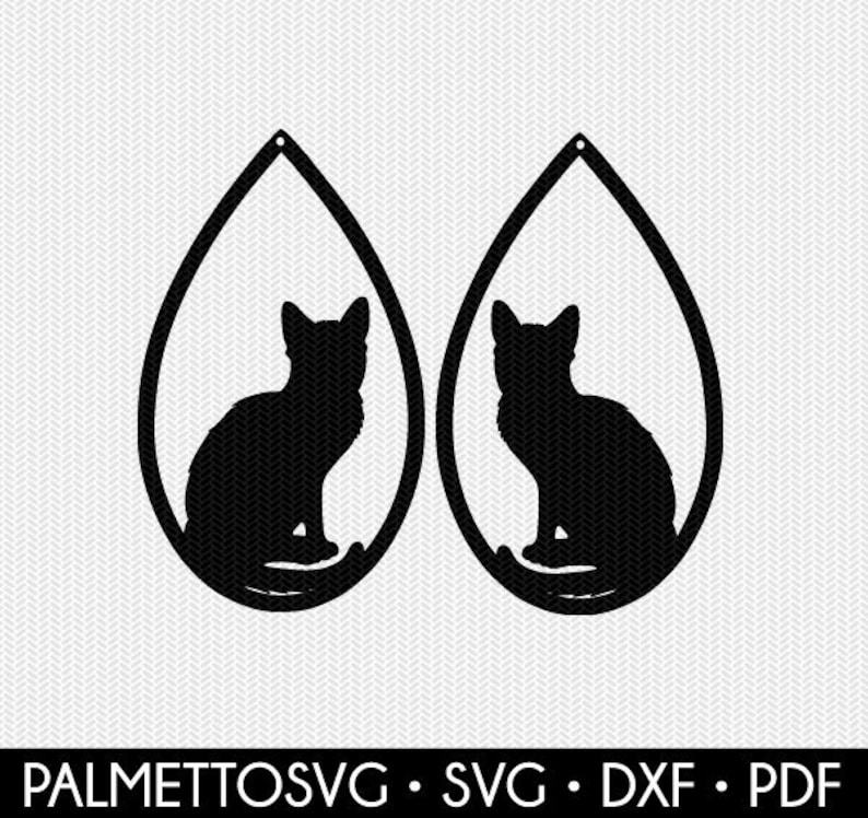 Cat Earring Template Earring Svg Gift Tags Cricut Download Svg Etsy Cat Earring Template Earring Svg Gift Tags Cricut Download Svg Etsy