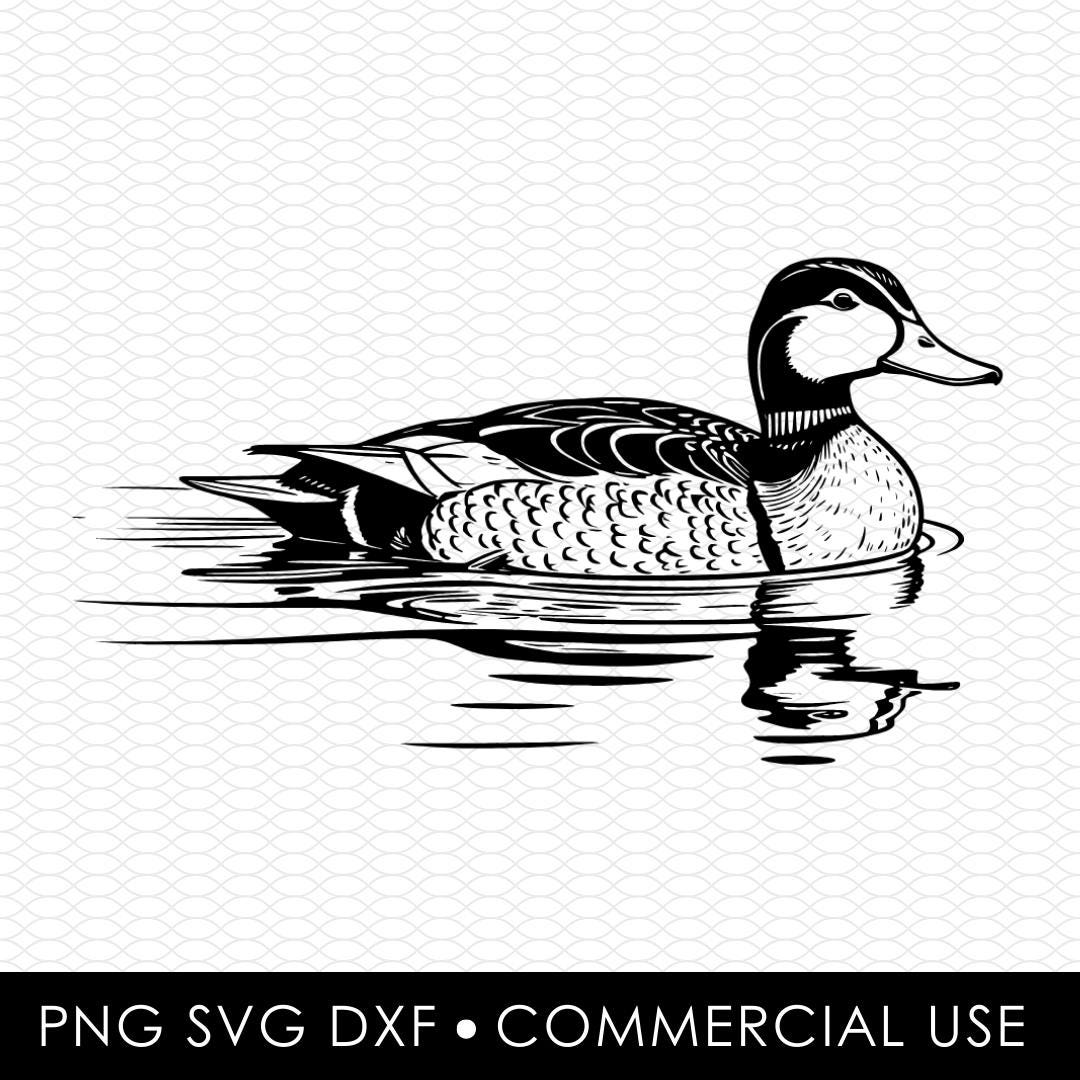Duck Svg Dxf Png, Laser Cut File, Sublimation Design, Svg Cut File ...