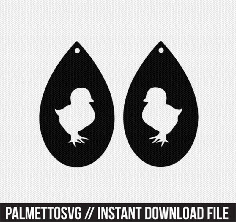 Download Chicks earring template earring svg gift tags cricut ...